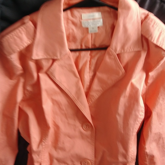 Christopher&Banks beautiful coral Jacket - Picture 2 of 5